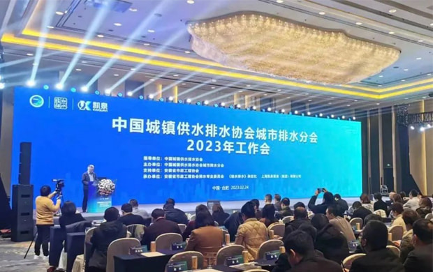 中國水協(xié)城市排水分會蒞臨柏中環(huán)境合肥王小郢公司參觀交流