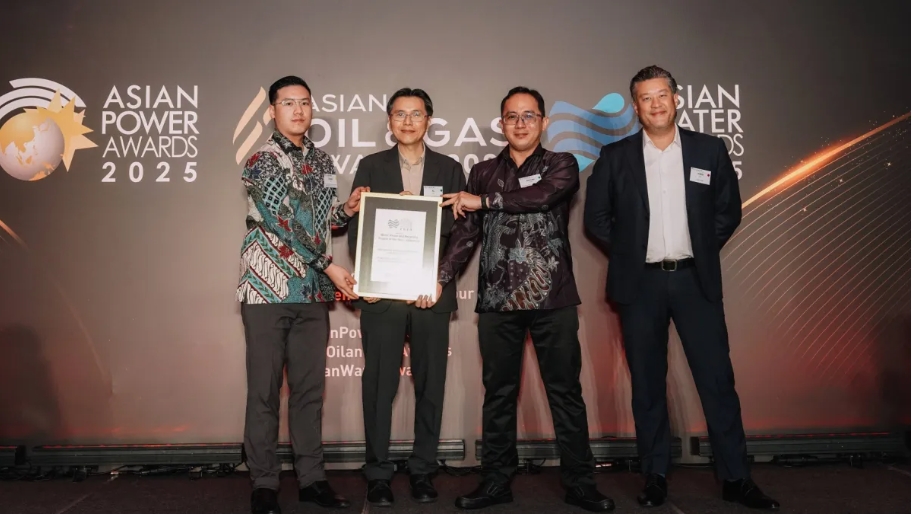 柏中環(huán)境與PT Indonesia Ruipu Nickel and Chrome Alloy共獲亞洲獎